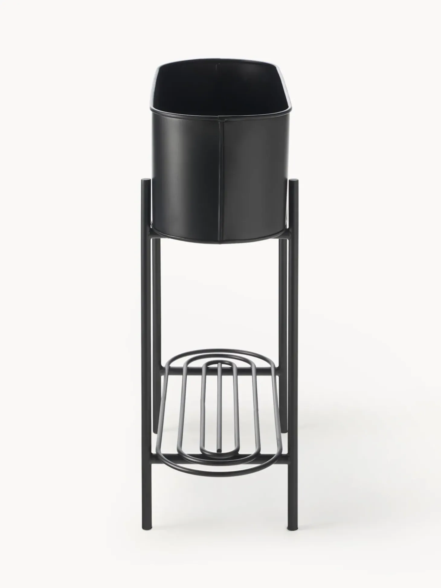 Portavaso Grande Con Struttura E Ripiano Azalea