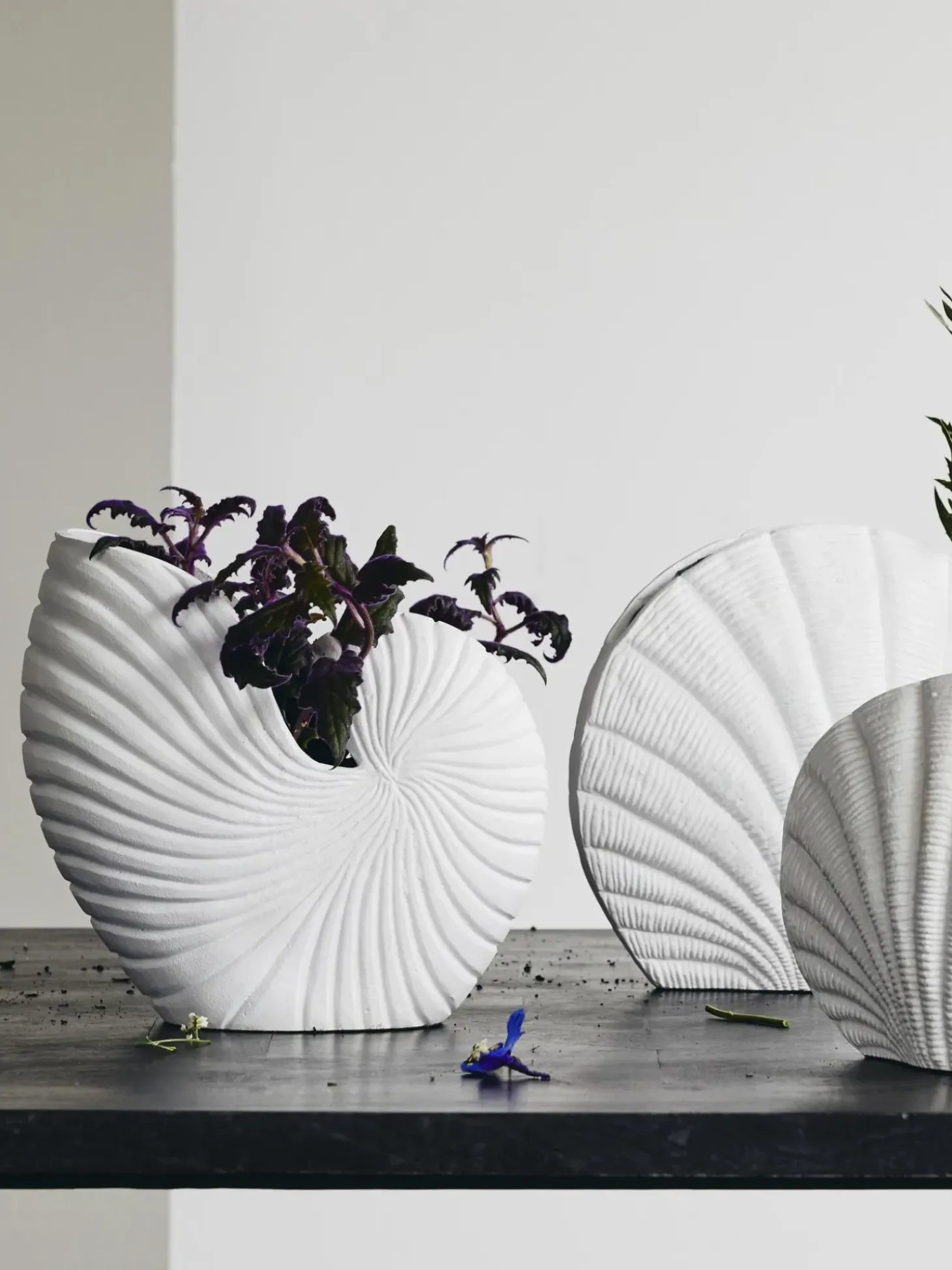 Portavaso Grande Di Design In Metallo Rakitu