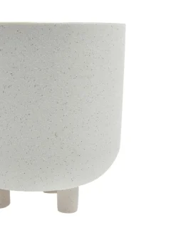 Portavaso In Ceramica Ivory