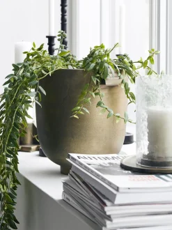 Portavaso In Metallo Foem