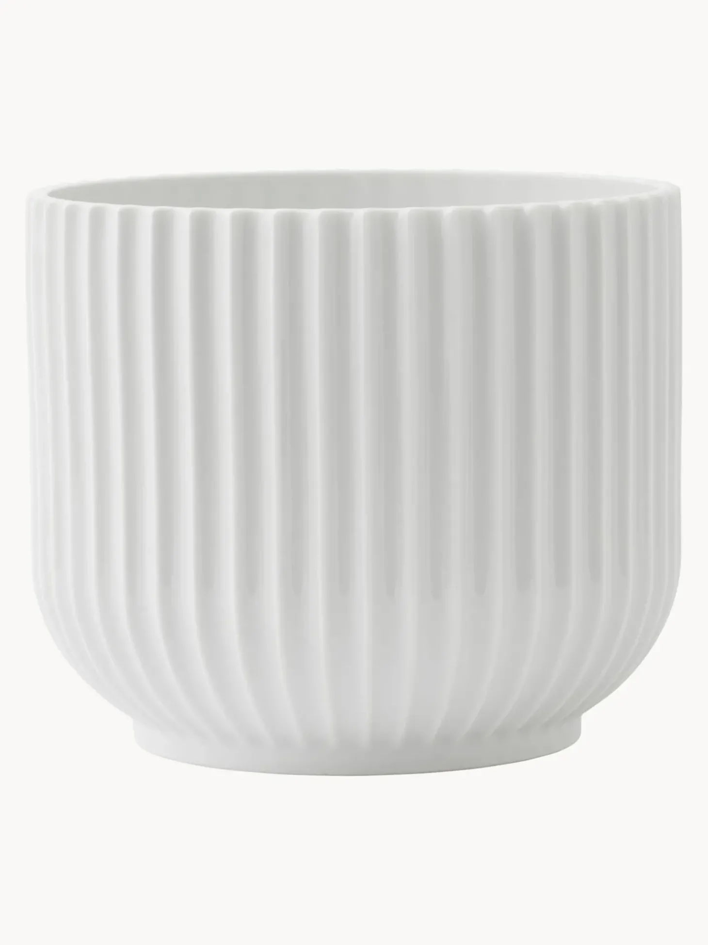 Portavaso In Porcellana Lyngby, Alt. 13 Cm