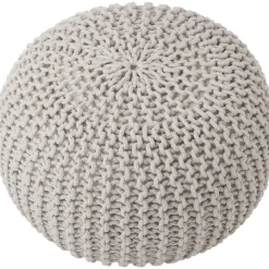 Pouf A Maglia Fatto A Mano Dori*Westwing Collection Clearance