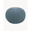 Pouf A Maglia Fatto A Mano Dori*Westwing Collection Best