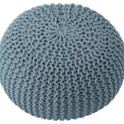 Pouf A Maglia Fatto A Mano Dori*Westwing Collection Best