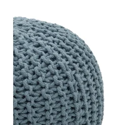 Pouf A Maglia Fatto A Mano Dori*Westwing Collection Best