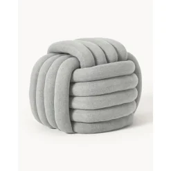Pouf A Nodo Grigio Twist*Westwing Collection Outlet