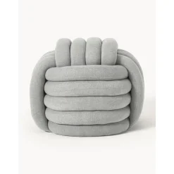 Pouf A Nodo Grigio Twist*Westwing Collection Outlet