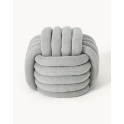 Pouf A Nodo Grigio Twist*Westwing Collection Outlet