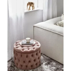 Pouf Contenitore In Velluto Chiara*Westwing Collection Fashion