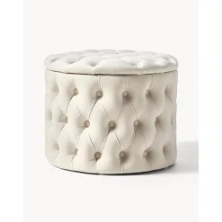 Pouf Contenitore In Velluto Chiara*Westwing Collection New