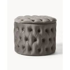 Pouf Contenitore In Velluto Chiara*Westwing Collection Fashion