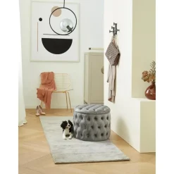 Pouf Contenitore In Velluto Chiara*Westwing Collection Fashion