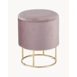 Pouf Contenitore In Velluto Polina*Bizzotto Hot