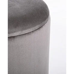 Pouf Contenitore In Velluto Polina*Bizzotto Discount