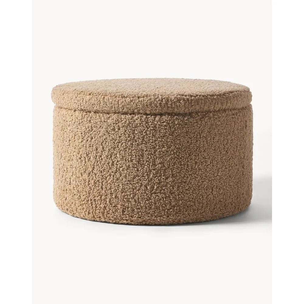 Pouf Contenitore Xl In Teddy Alida*Westwing Collection Fashion