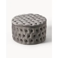 Pouf Contenitore Xl In Velluto Chiara*Westwing Collection Clearance