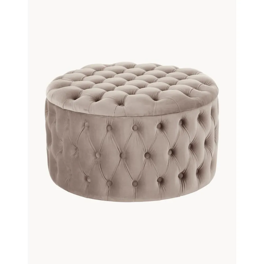 Pouf Contenitore Xl In Velluto Chiara*Westwing Collection Outlet
