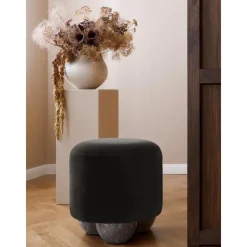 Pouf Imbottito In Tessuto Lino*Westwing Collection Discount