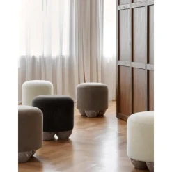 Pouf Imbottito In Tessuto Lino*Westwing Collection Discount