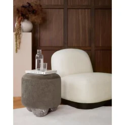 Pouf Imbottito In Tessuto Lino*Westwing Collection Sale