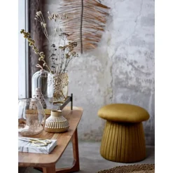 Pouf Imbottito In Velluto Roberta*Bloomingville Clearance