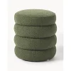Pouf In Boucle Alto*Westwing Collection Clearance