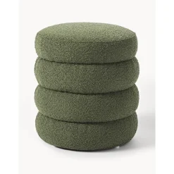 Pouf In Boucle Alto*Westwing Collection Clearance