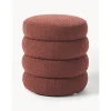 Pouf In Boucle Alto*Westwing Collection Clearance