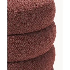 Pouf In Boucle Alto*Westwing Collection Clearance
