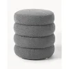 Pouf In Boucle Alto*Westwing Collection Clearance