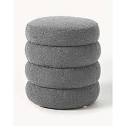 Pouf In Boucle Alto*Westwing Collection Clearance