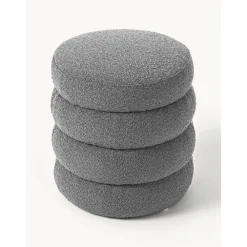 Pouf In Boucle Alto*Westwing Collection Clearance