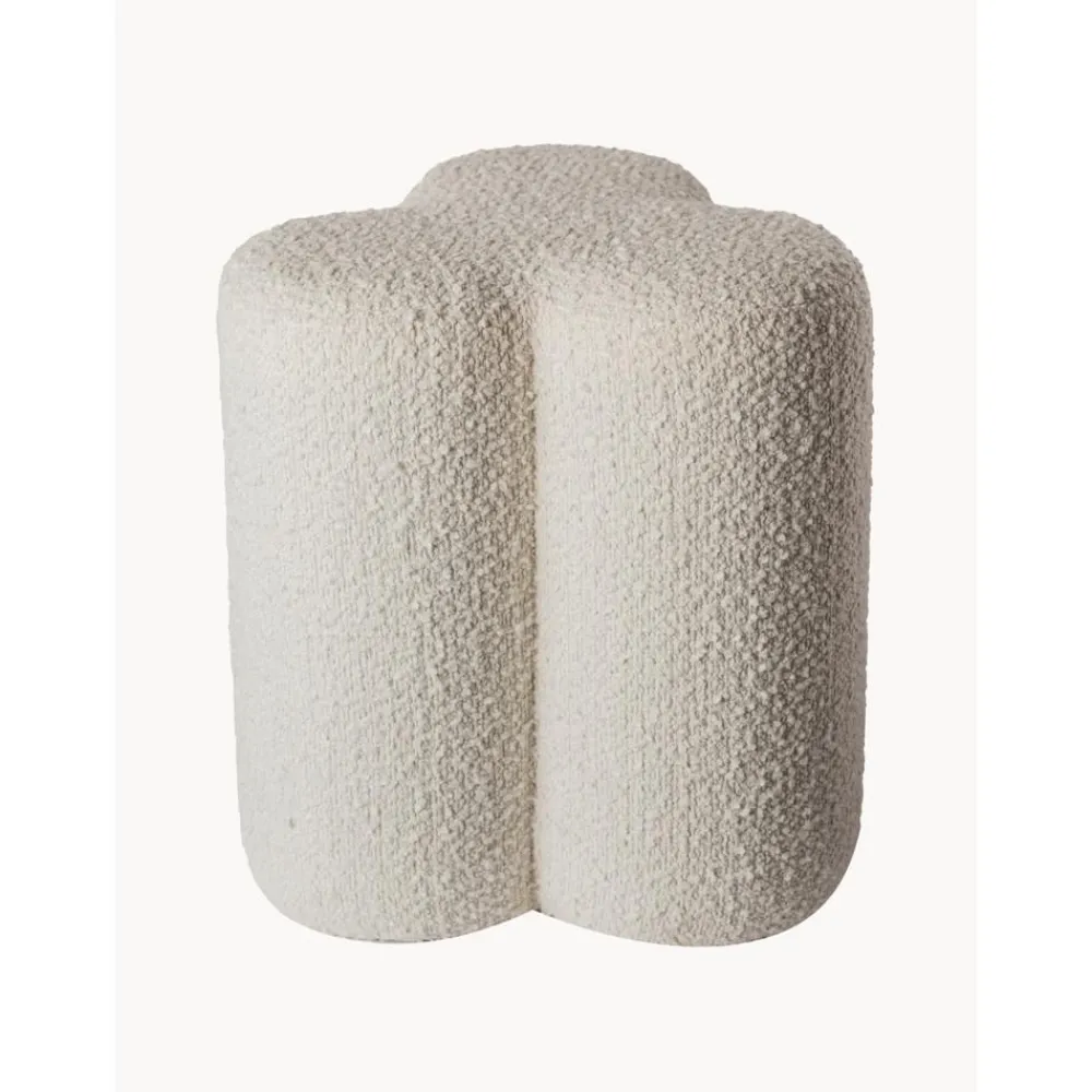 Pouf In Boucle Clover*Pols Potten Sale