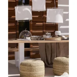 Pouf In Juta Fatto A Mano Bono*Westwing Collection Outlet