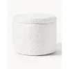 Pouf In Tessuto Teddy Con Vano Contenitore Alida*Westwing Collection Fashion