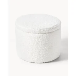 Pouf In Tessuto Teddy Con Vano Contenitore Alida*Westwing Collection Fashion