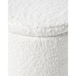 Pouf In Tessuto Teddy Con Vano Contenitore Alida*Westwing Collection Fashion