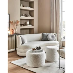 Pouf In Tessuto Teddy Daisy*Westwing Collection Hot