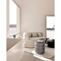 Pouf In Velluto Alto*Westwing Collection Clearance