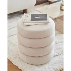 Pouf In Velluto Alto*Westwing Collection Best