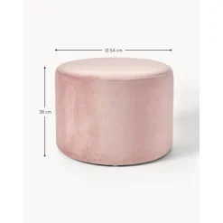 Pouf In Velluto Daisy*Westwing Collection New