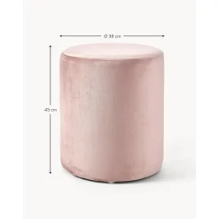 Pouf In Velluto Daisy*Westwing Collection New