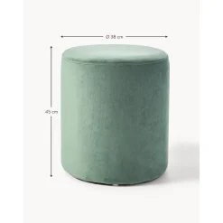 Pouf In Velluto Daisy*Westwing Collection Discount