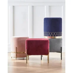 Pouf In Velluto Harper*Westwing Collection Sale