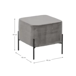 Pouf In Velluto Harper*Westwing Collection Sale