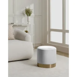 Pouf In Velluto Orchid*Westwing Collection Online