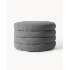 Pouf Xl Contenitore In Boucle Alto*Westwing Collection Clearance