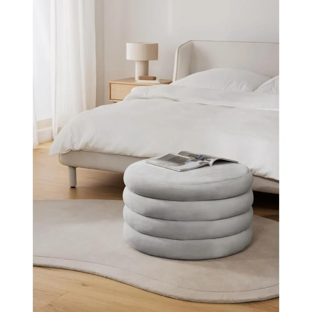Pouf Xl Contenitore In Velluto Alto*Westwing Collection Sale