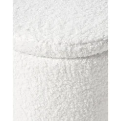 Pouf Xl In Tessuto Teddy Con Vano Contenitore Alida*Westwing Collection Online