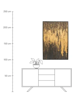 Quadro Dipinto A Mano Abstract